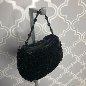 Franchi beaded evening mini bag